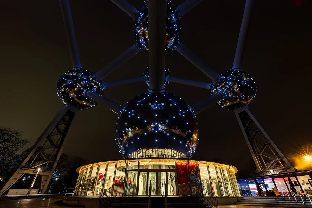 Atomium in Brussels on a day trip from Paris