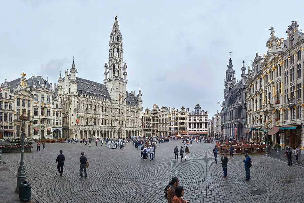 Grand-Place square in Brussels on a day trip from Paris