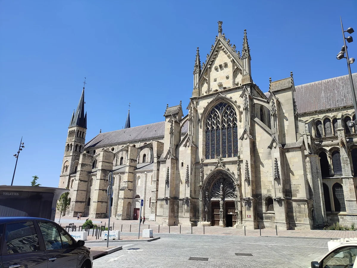 Basilica of Saint-Remi in Reims on a day trip from Paris
